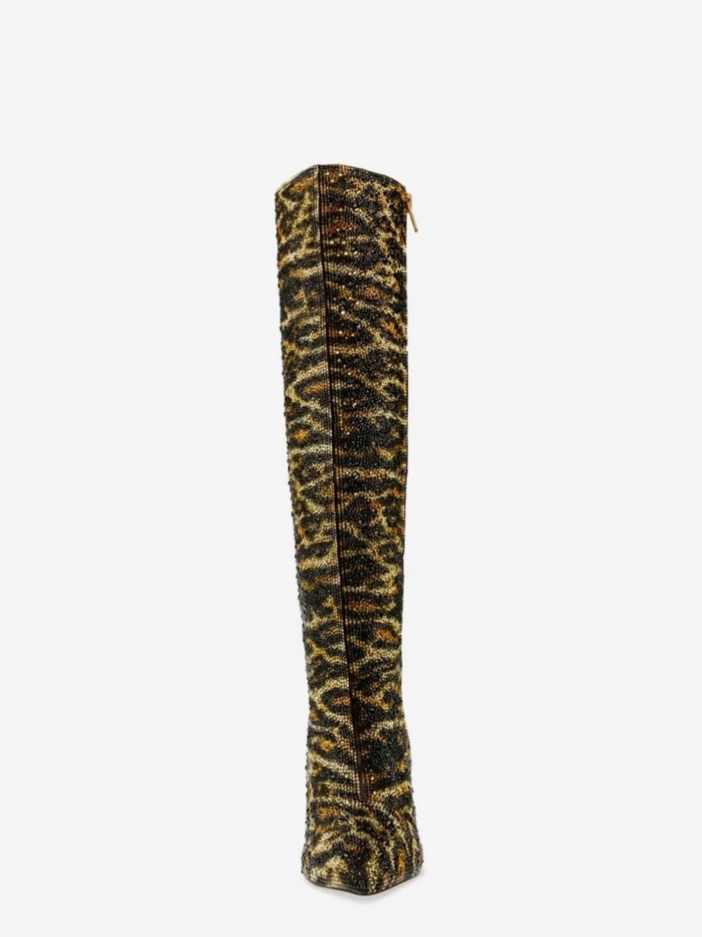 🔥New in Box - Betsey Johnson Leopard Sparkle Lolah Boot - Size 7. - Picture 3 of 7